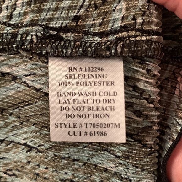 Connected Apparel Tiered Layered Dress Size 12 - Picture 12 of 12